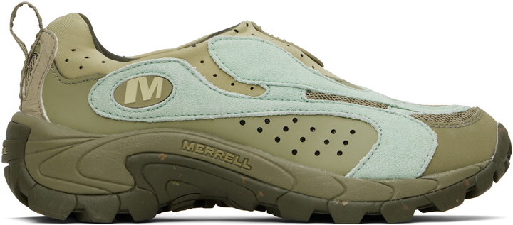 Photo: Merrell 1TRL Blue & Green Moc Speed Streak Evo Sneakers