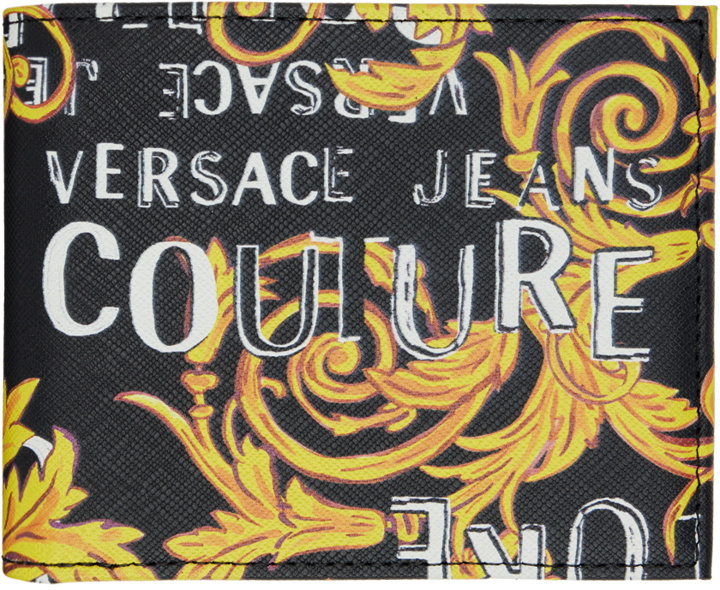 Photo: Versace Jeans Couture Black Couture Bifold Wallet