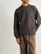 ATON - Wool Sweater - Brown