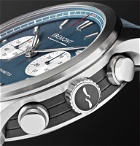 Bremont - Zurich Chronograph 42mm DLC-Coated Stainless Steel and Kevlar Watch, Ref. No. CH_MO_034_06_L - Blue