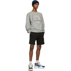 Kenzo Grey Velvet Tiger Sweatshirt