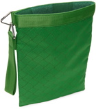 Bottega Veneta Green Jacquard Wrist Pouch