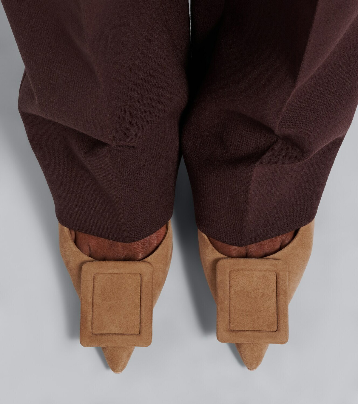 Roger Vivier Viv' In The City suede pumps