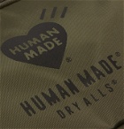 Human Made - Logo-Print Shell Wash Bag - Green