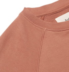 Folk - Rivet Loopback Cotton-Jersey Sweatshirt - Men - Orange