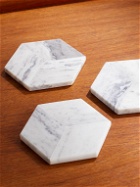 Soho Home - Clyde Set of Four Marble Coasters