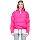 Bianca Chandon Pink Crescent Down Works Edition Down Western Pullover Jacket