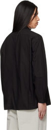 Toogood Black 'The Draughtsman' Shirt