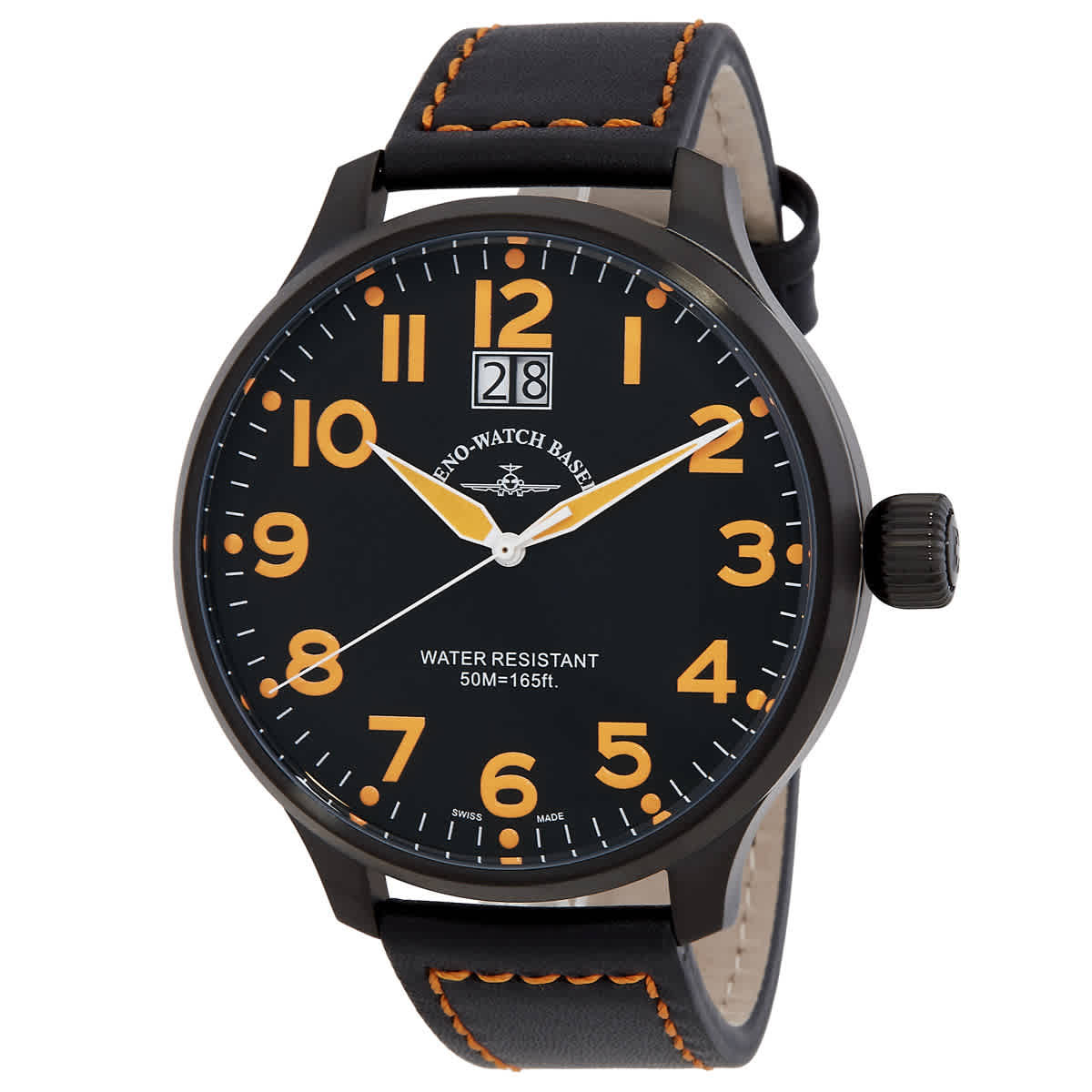 Zeno Sos Quartz Black Dial Mens Watch 6221-7003-BKA15