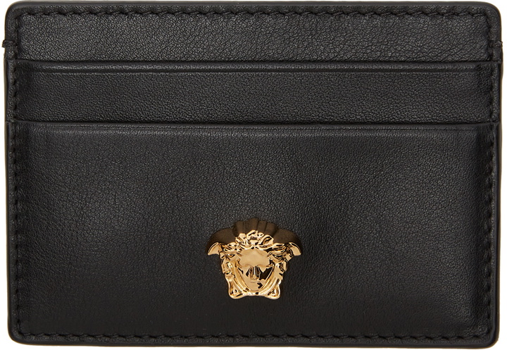 Photo: Versace Black 'La Medusa' Card Holder