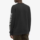 Napapijri Men's Logo Crew Sweat in Black