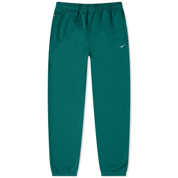 Photo: Nike Men's NRG Sweat Pant in Mystic Green/White