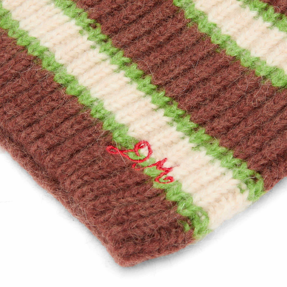 Damson Madder Women's Stripe Beanie in Multi 