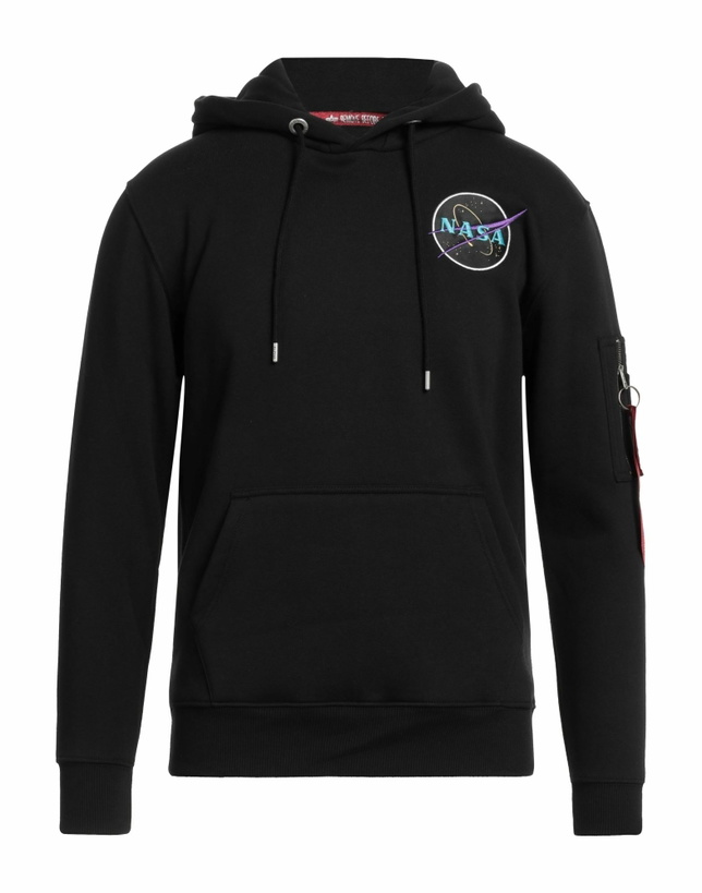 Photo: Alpha Industries Mens Sweatshirt in Black