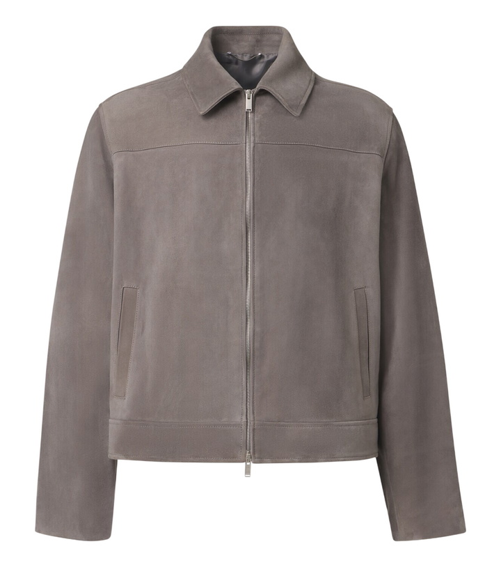 Photo: Lardini Suede jacket