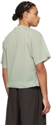AMOMENTO Green Drawstring T-Shirt