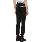 Balmain Black Logo Stripe Lounge Pants