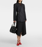 Loewe Prince of Wales check wool wrap blazer