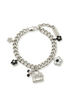 Marc Jacobs Daisy Balloon Charm Bracelet - Black And White - One Size