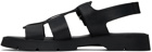 KLEMAN Black Ballast VGT Sandals
