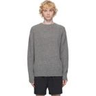 BEAMS PLUS Grey Cashmere and Silk Sweater