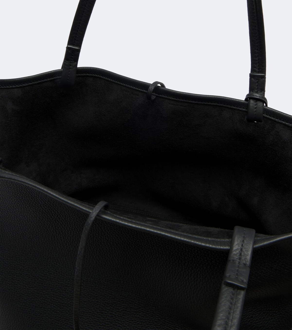 The Row Park Tote Three leather shopper