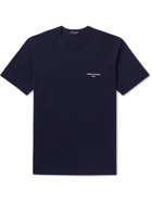 Comme des Garçons HOMME - Logo-Print Cotton-Jersey T-Shirt - Blue