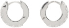 Hatton Labs Silver Eternity Hoop Earrings