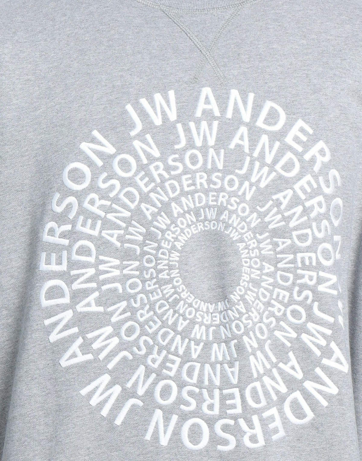 Jw Anderson Mens Sweatshirt in Grey