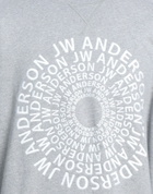 Jw Anderson Mens Sweatshirt in Grey