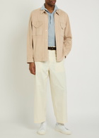 Valstar Blackley Suede Overshirt Peach