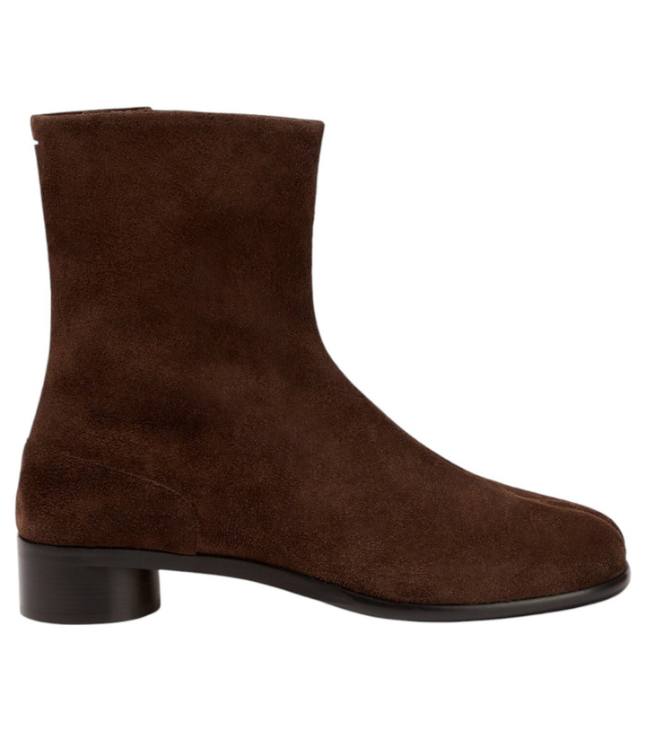 Photo: Maison Margiela Tabi suede ankle boots