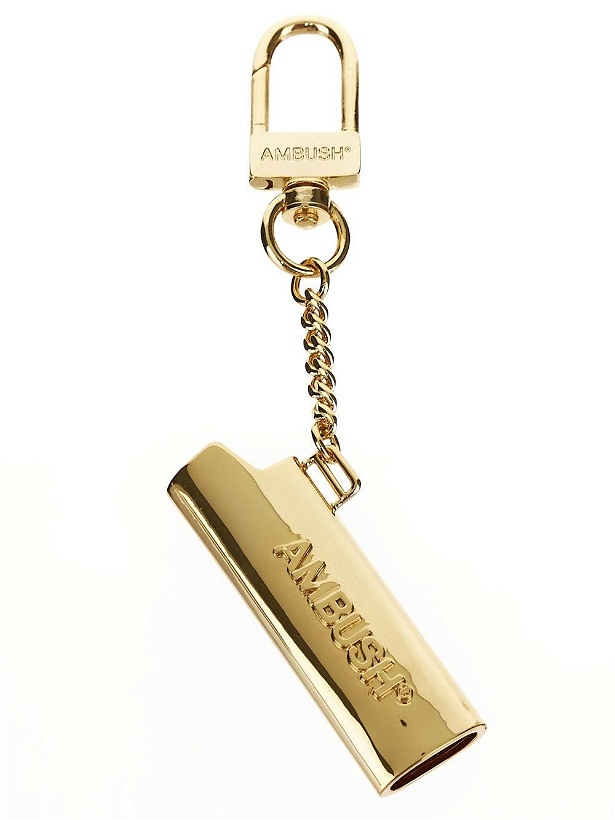 Photo: Ambush Logo Lighter Case Key Chain