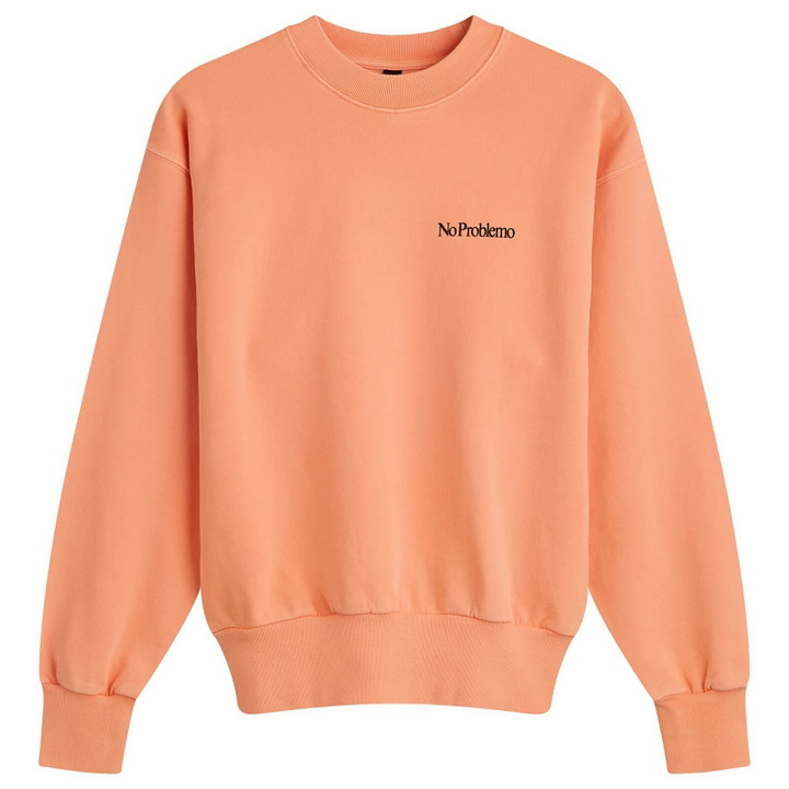 Photo: No Problemo Women's Mini Problemo Sweatshirt in Coral