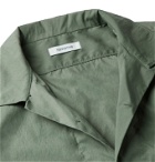 nonnative - Camp-Collar COOLMAX Shirt - Green
