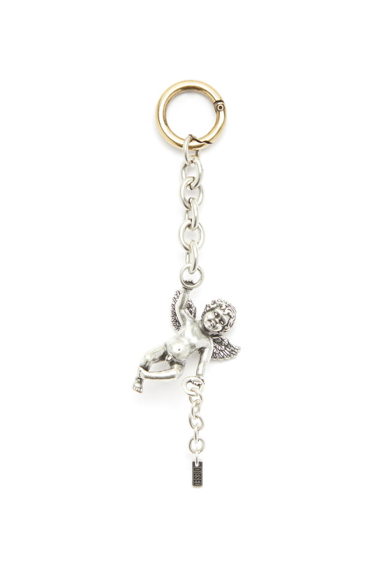 Photo: Diesel Metal cherub charm - Charms and Keyrings Womens in Silver