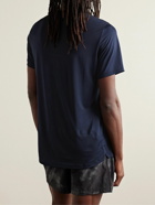 Lululemon - Slim-Fit Logo-Print Recycled-Jersey T-Shirt - Blue