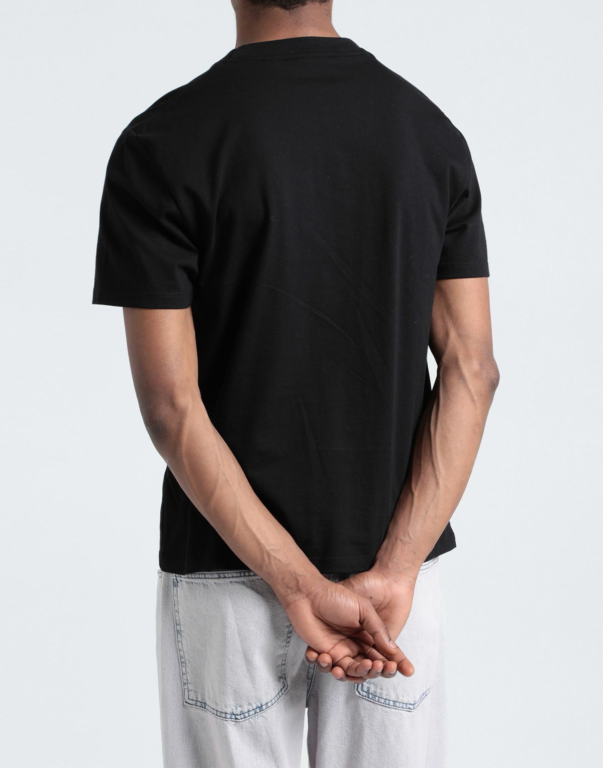 Gcds Mens T-shirt in Black