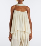 De La Vali Agapito georgette top