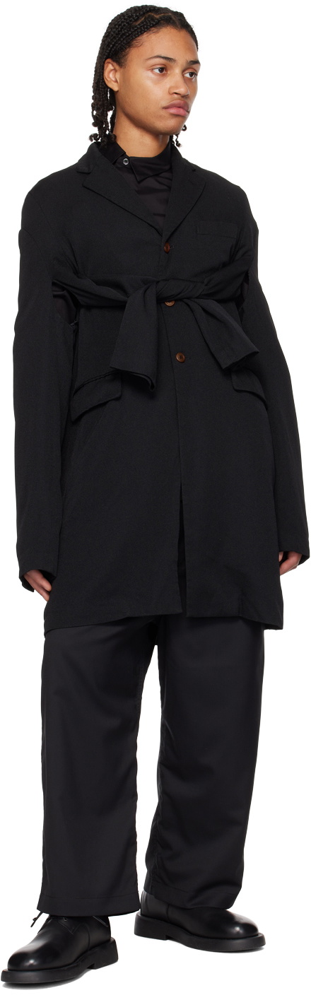 Black Comme des Garçons Black Tailored Coat