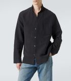 Umit Benan Francis linen and silk shirt