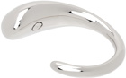 Courrèges Silver Liquid Metal Bracelet