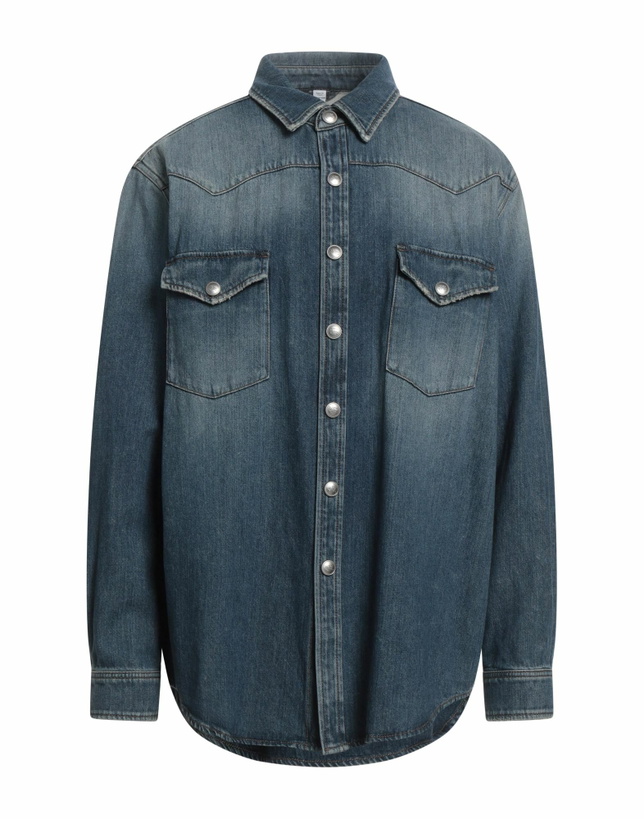 Photo: Burberry Mens Denim shirt in Blue