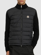 MONCLER - Cotton & Tech Zip-up Cardigan Jacket