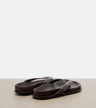 Jacquemus Tatanes leather thong sandals