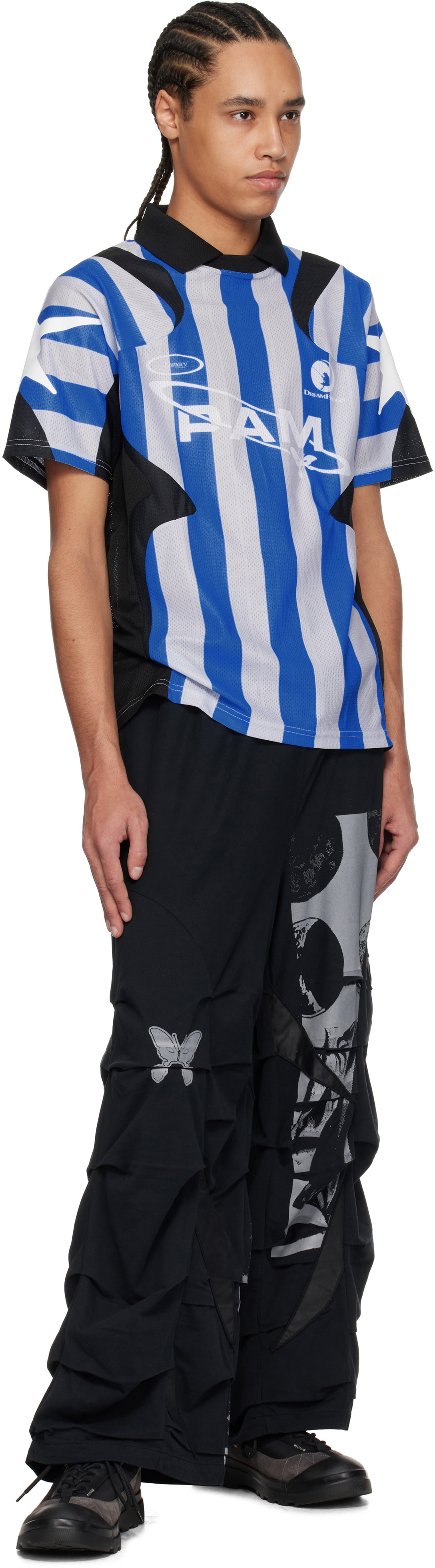 Perks and Mini Blue & Gray Mondschein SS Jersey T-shirt