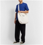 Junya Watanabe - Printed Cotton and Linen-Blend Canvas Tote Bag - White