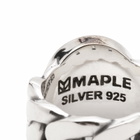 Maple Men's Swan Ring in Silver