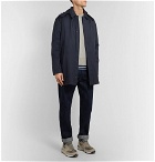 Norse Projects - Trondheim Storm System Wool Hooded Raincoat - Navy