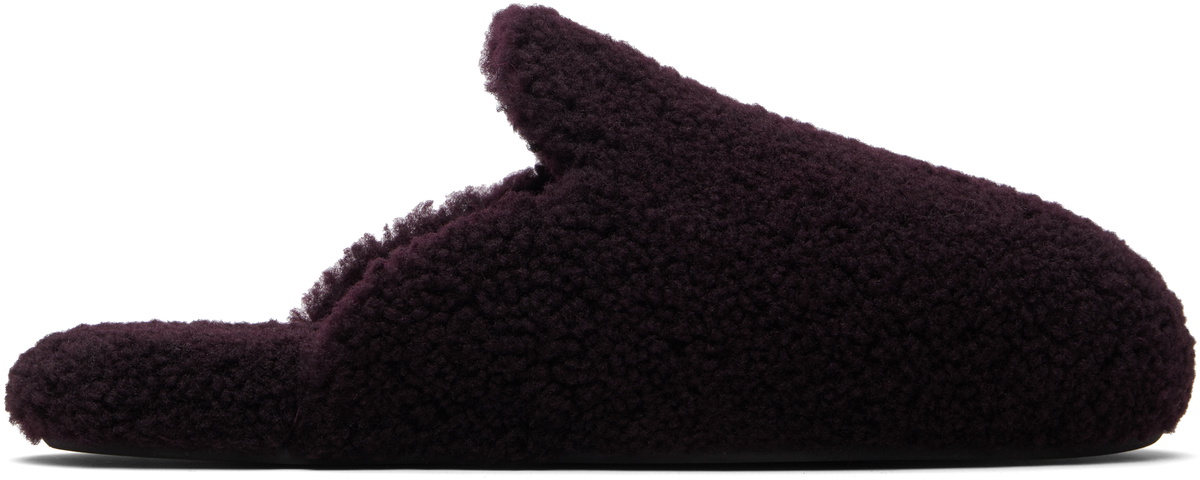 Tekla Purple Home Slippers